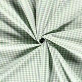 Baumwoll Cretonne Vichy Karo 5mm - 5037 grün